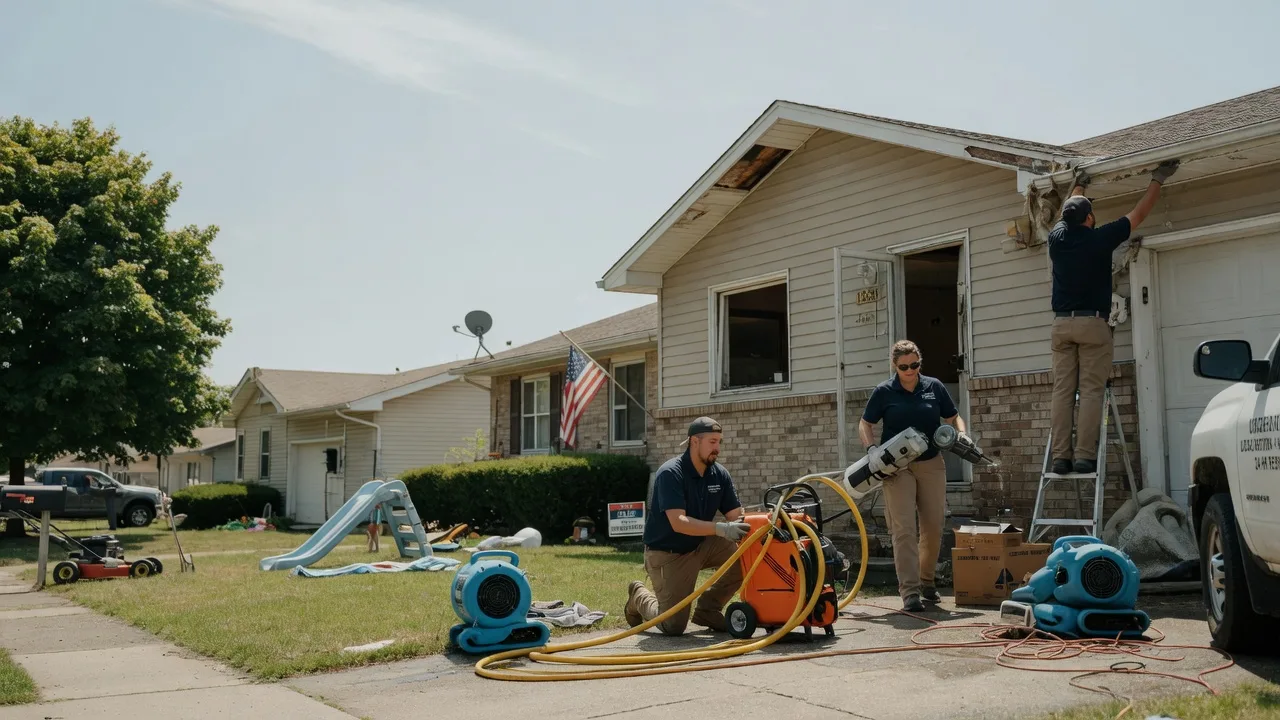 Water Damage Restoration in Slovan, PA near me
